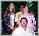 Pretty Hoku in Grandma's blouse w happy fans from PA.gif (115620 bytes)